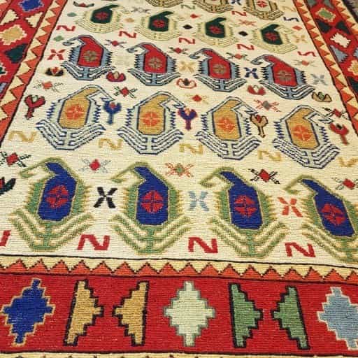 تصویر 4 از خرید گلیم دستباف ورنی دشت مغان + قیمت فروش استثنایی